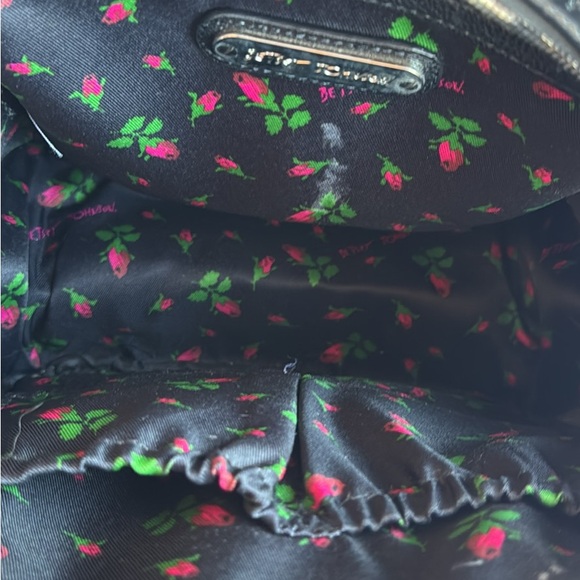 Pink Rose Betsey Johnson Backpack - Picture 5 of 7